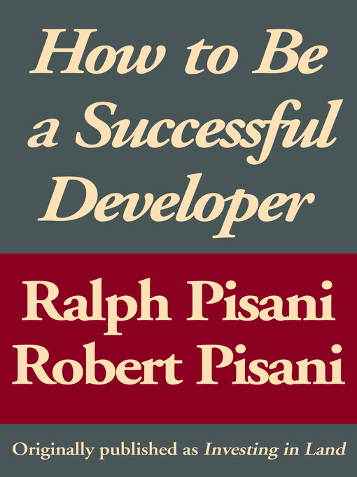 Title details for How To Be A Successful Developer by Ralph Pisani - Available